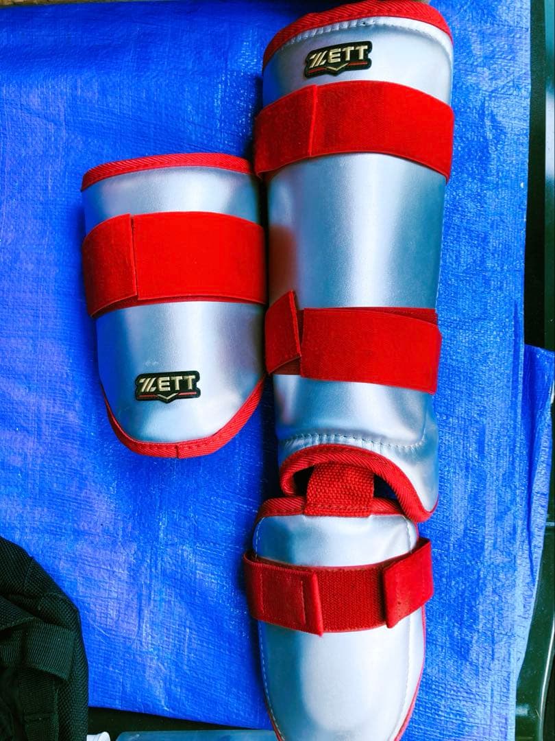 ゼット エルボーガード　フットガード　セット ゼット（ZETT） 野球 エルボーガード フットガード 打者用防具セット