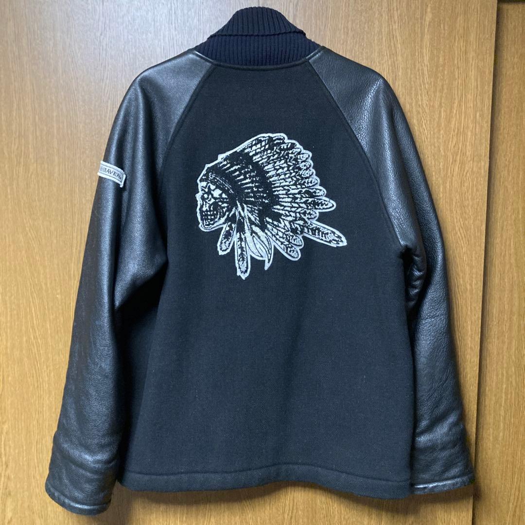 ANOTHER HEAVEN スタジャン 牛革 L