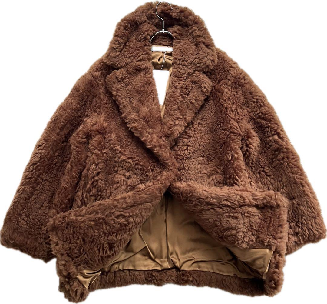 新品タグ付き】セオリーリュクス テディベアコート ボアコート ファー