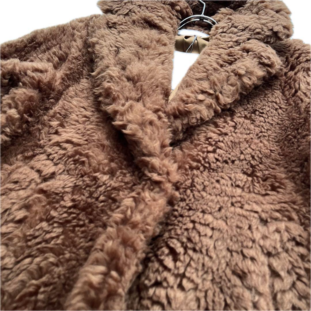 新品タグ付き】セオリーリュクス テディベアコート ボアコート ファー