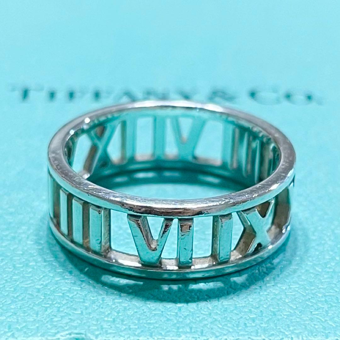 ティファニー アトラス オープン リング 指輪 16号 メンズ シルバー925