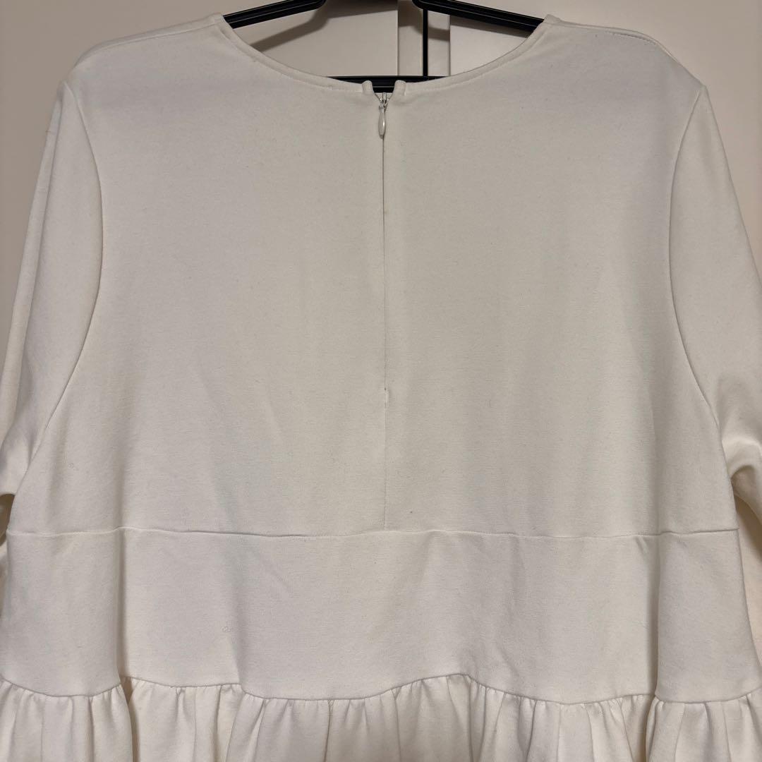 yori ぬくぬく ティアード フリルブラウス 38 - メルカリ