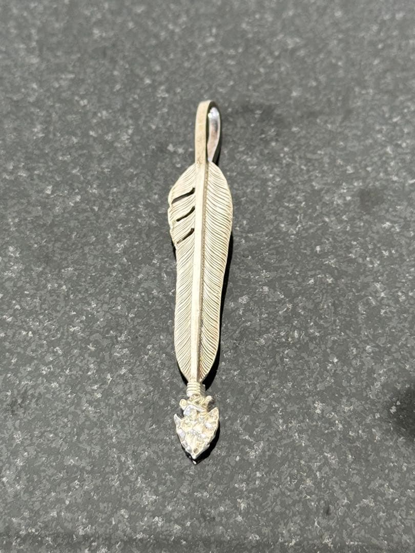 ファーストアローズ 矢じり付き フェザー 矢じりK18K18付アローフェザー(L) | ペンダントヘッド | FIRST-ARROW's