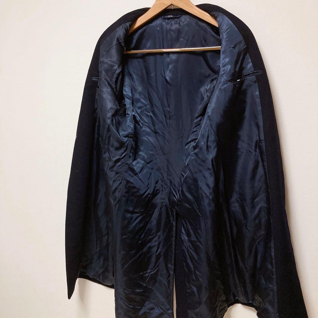 ポロラルフローレン コート ネイビー ウール