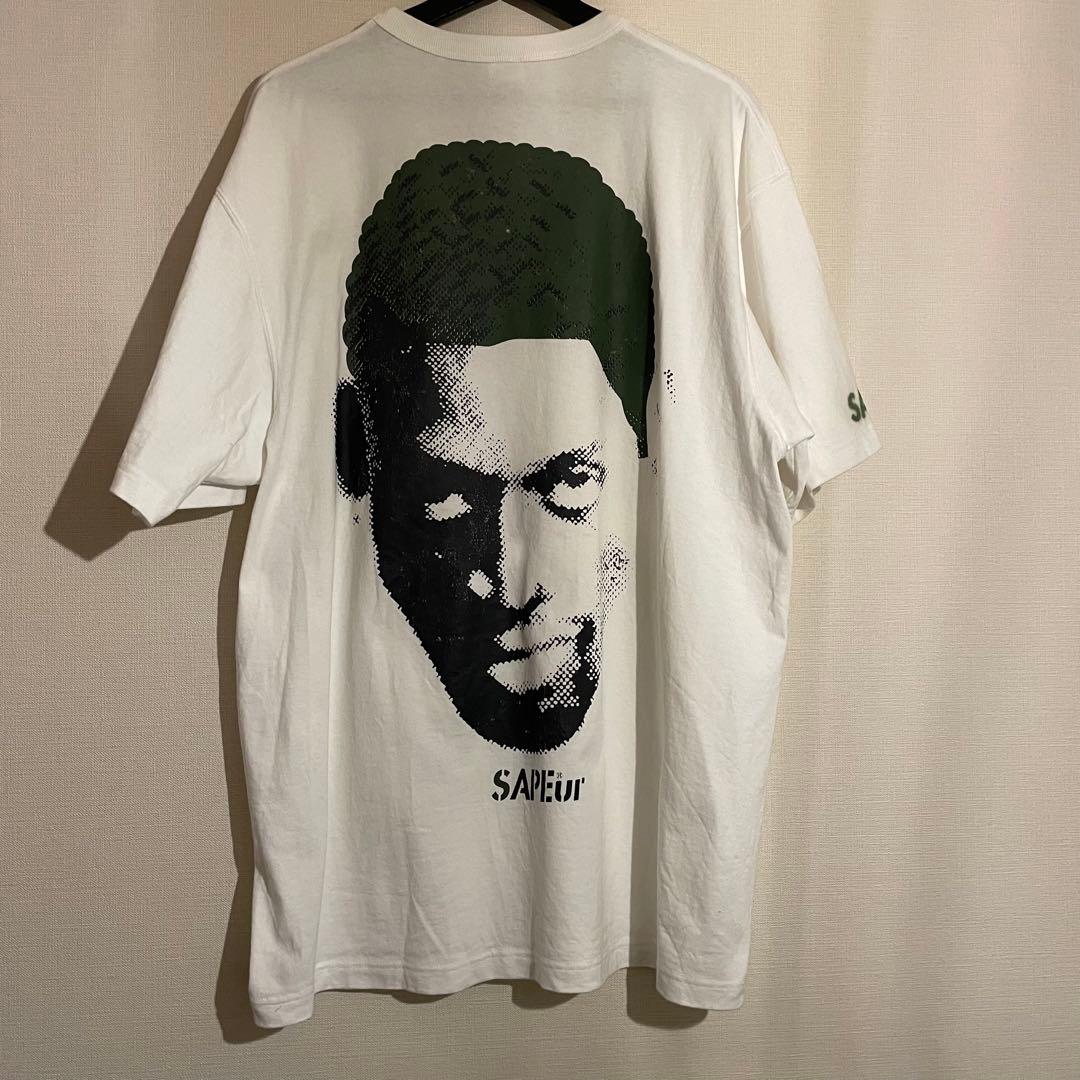 古*屋様 ロッドマン SAPEur サプール Tシャツ XLサイズ 白 緑 - メルカリ