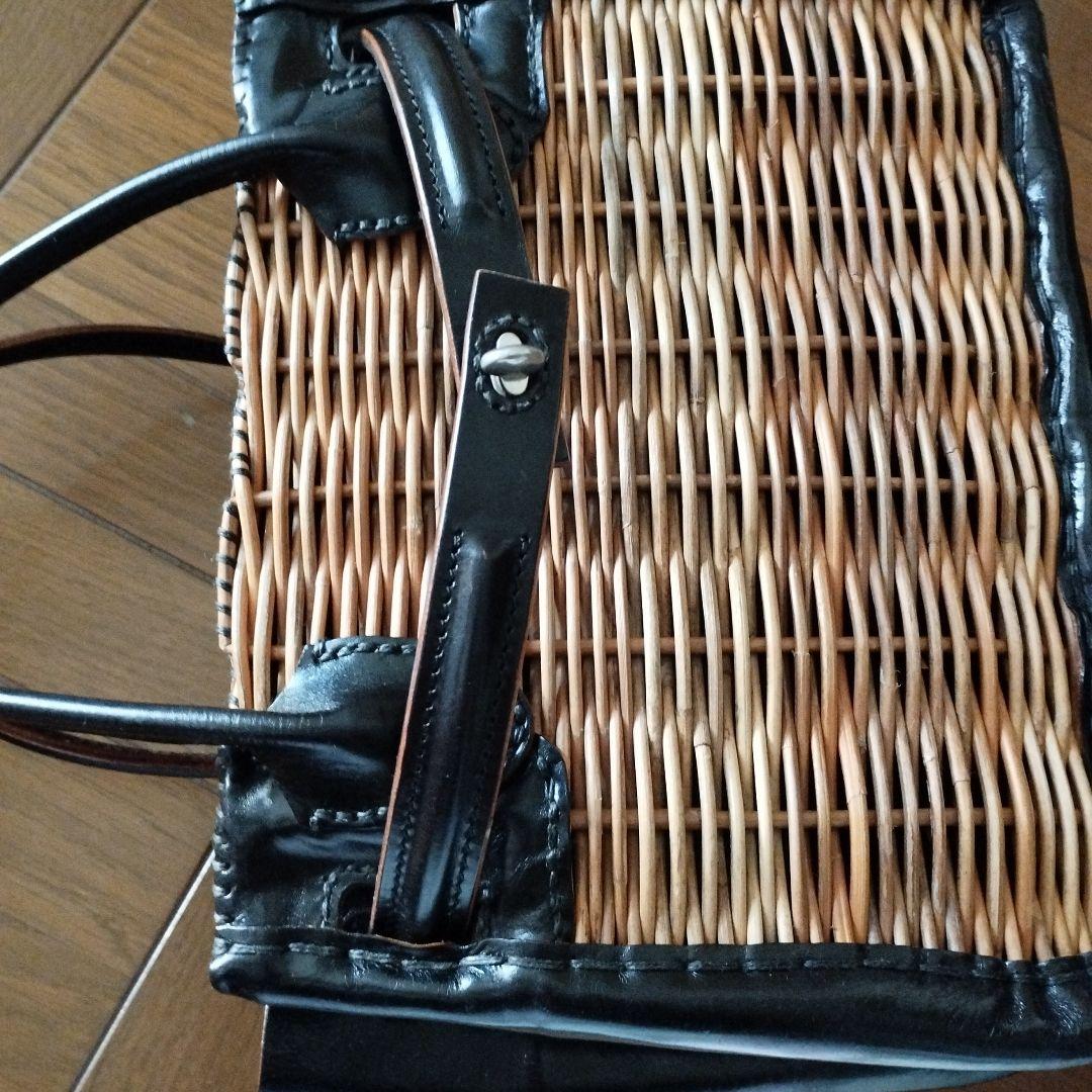 a*読様 エバゴス　籠バッグ