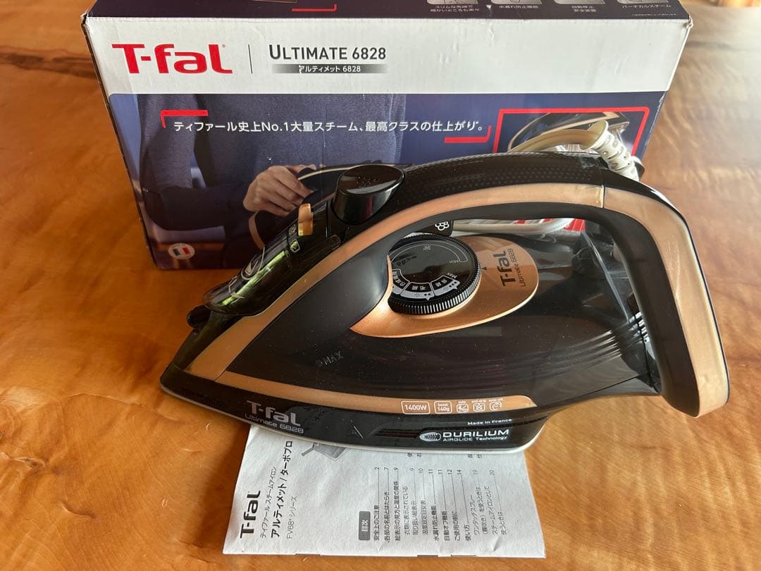 【美品】ティファール ／スチームアイロン ／アルティメット 6828 アルティメット 6828 FV6828J0 | ティファール公式サイト【オンライン