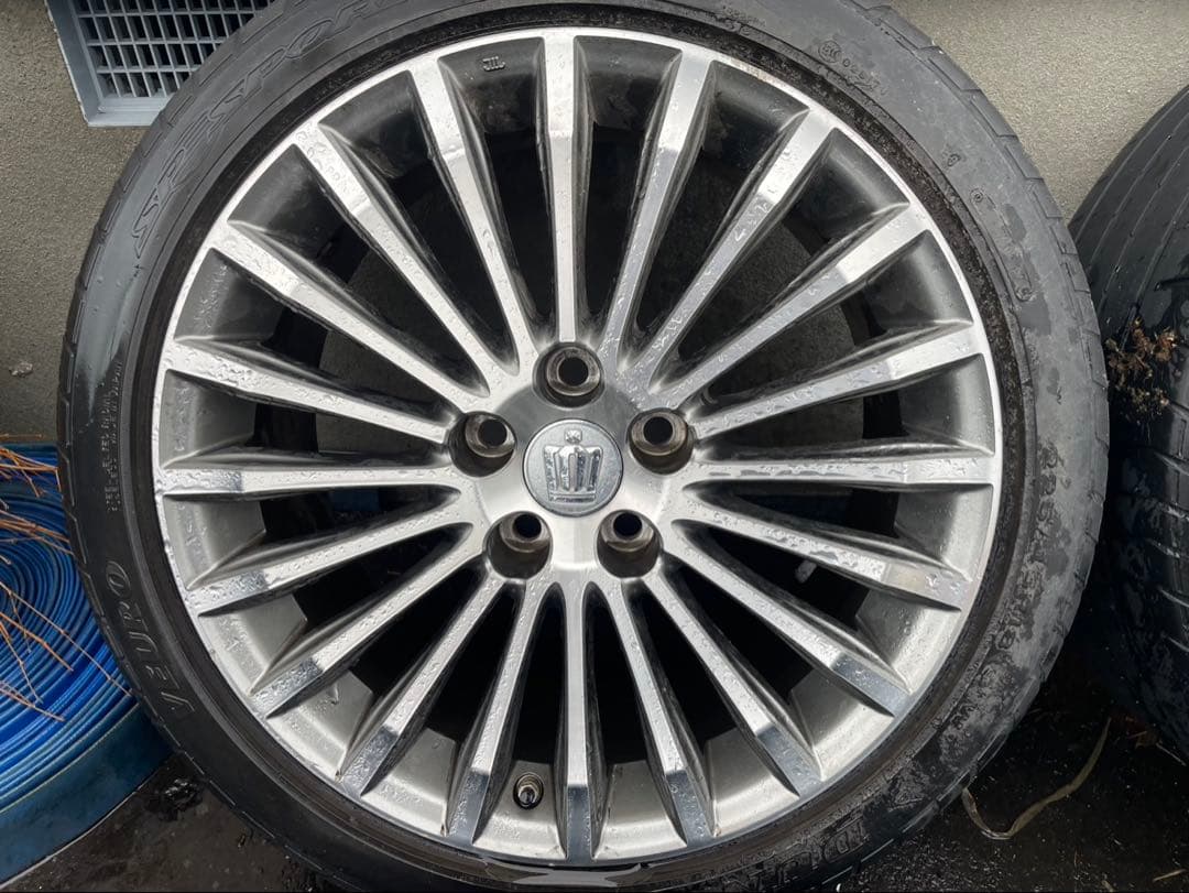 【希少】210 マジェスタ 純正OPホイールセット 18インチ トヨタ - 【値下げ】クラウンマジェスタ 純正オプションホイールの通販