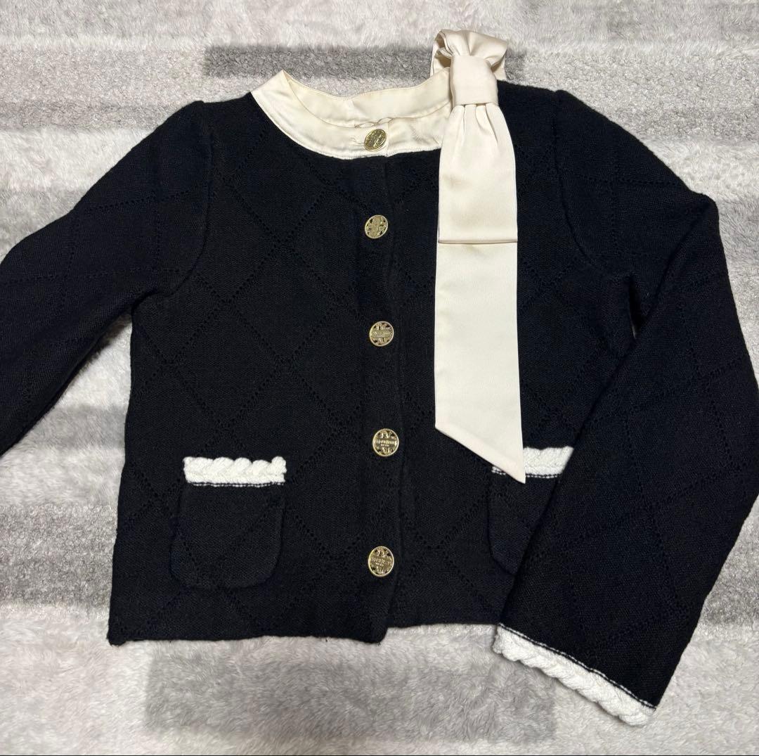 MARIEBELLEコラボ〉Ribbon Knit Jacket - メルカリ