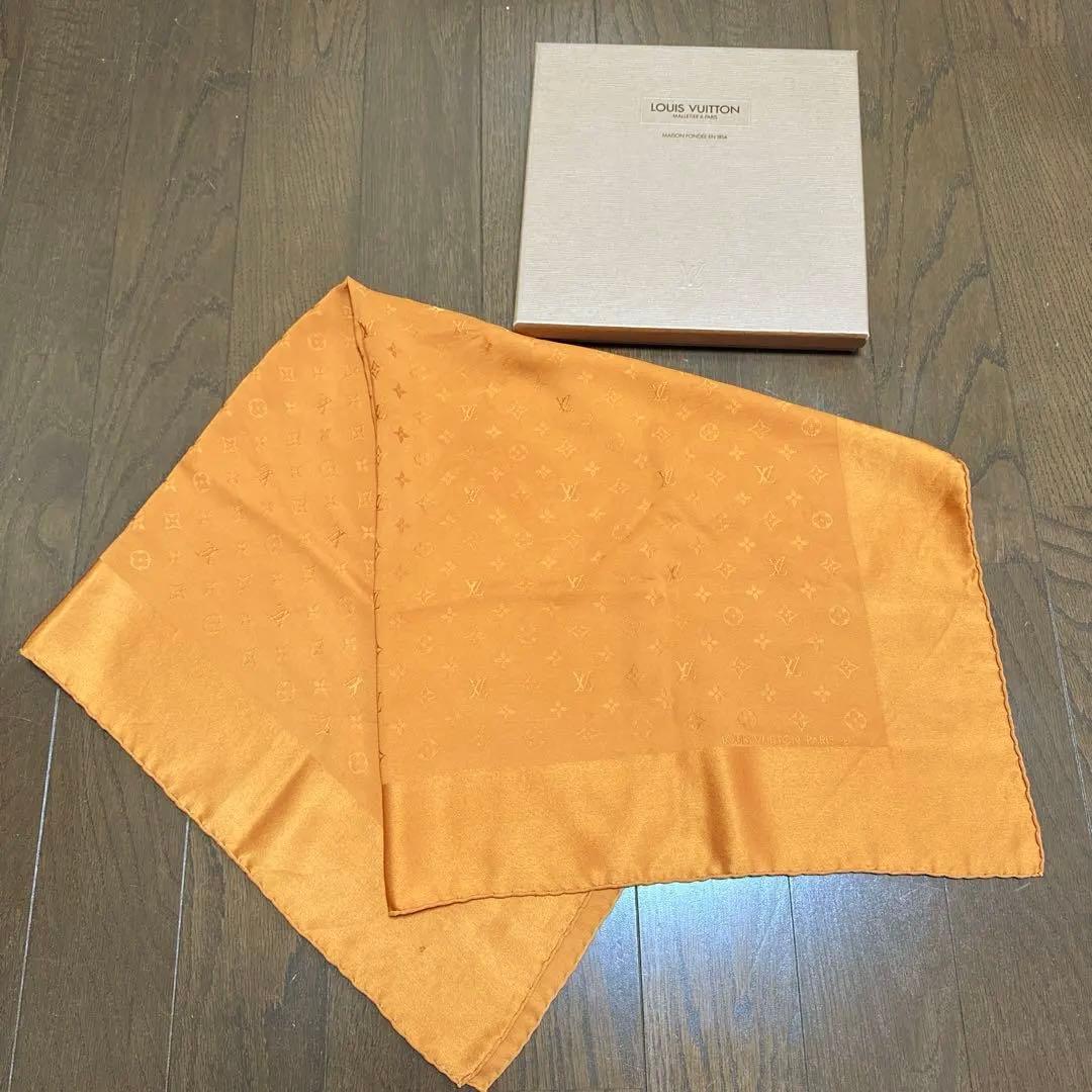 ルイヴィトン☆モノグラム☆ シルク ストール スカーフ - メルカリ