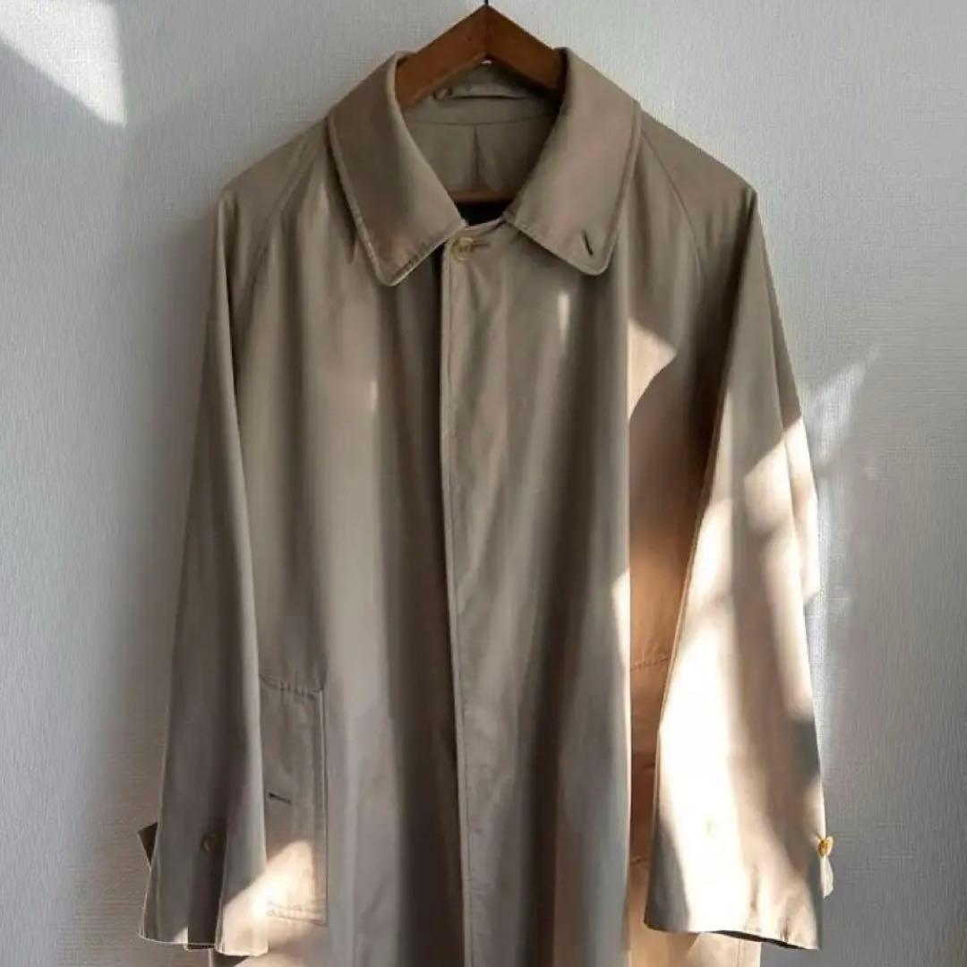 70s80s バーバリー 一枚袖コート 無双仕立て c100 英国製 - メルカリ