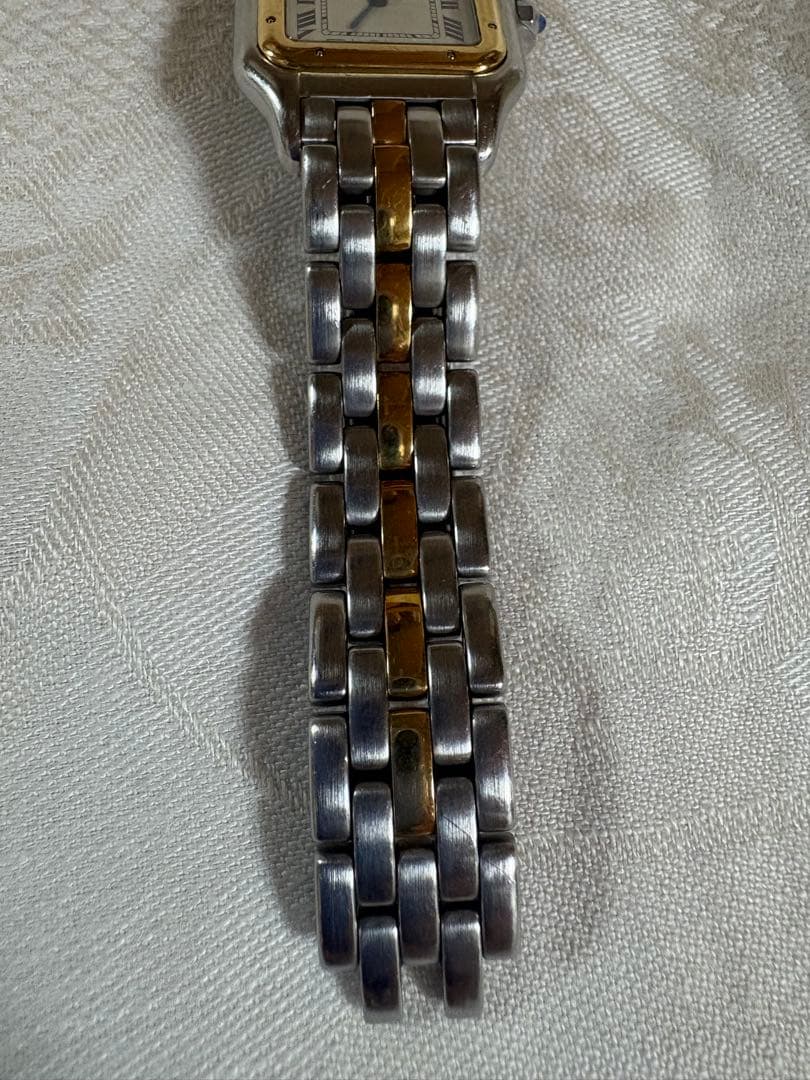 【美品】Cartier カルティエ パンテールMMデイト 1ロウ クォーツ