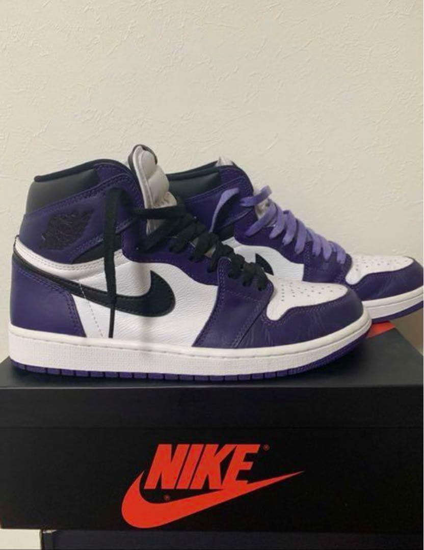 エアジョーダン1 レトロハイ OG コートパープル 27センチ - メルカリ