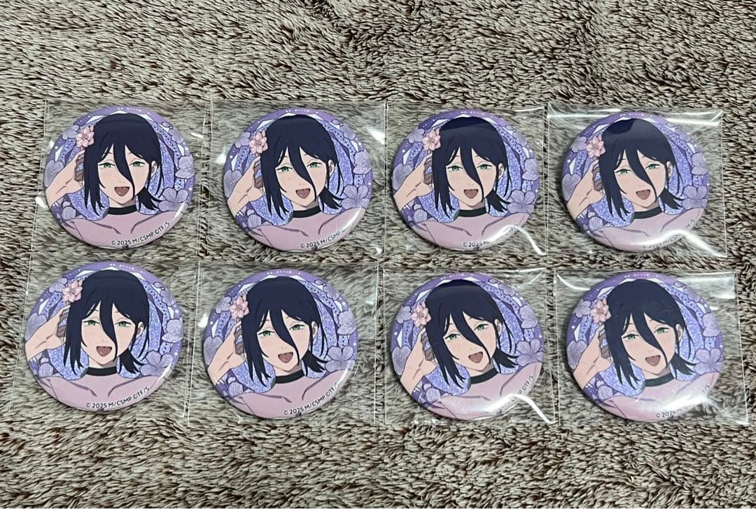 チェンソーマン プリンスホテル グリッター缶バッジ レゼ 8点セット