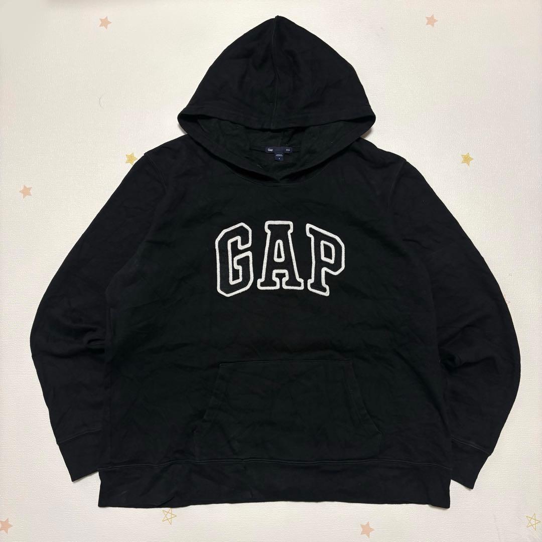 00s gap ロゴドン 短丈 パーカー y2k archive swag - メルカリ