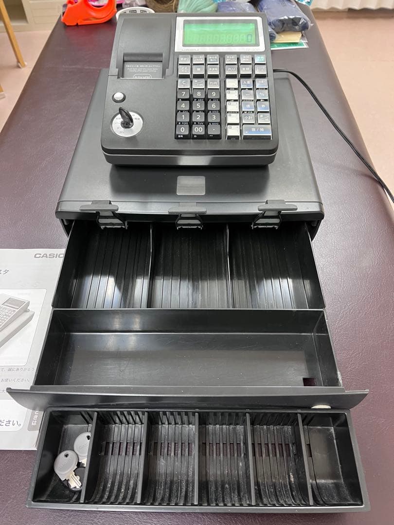 CASIO TE-300 レジスター　カシオ