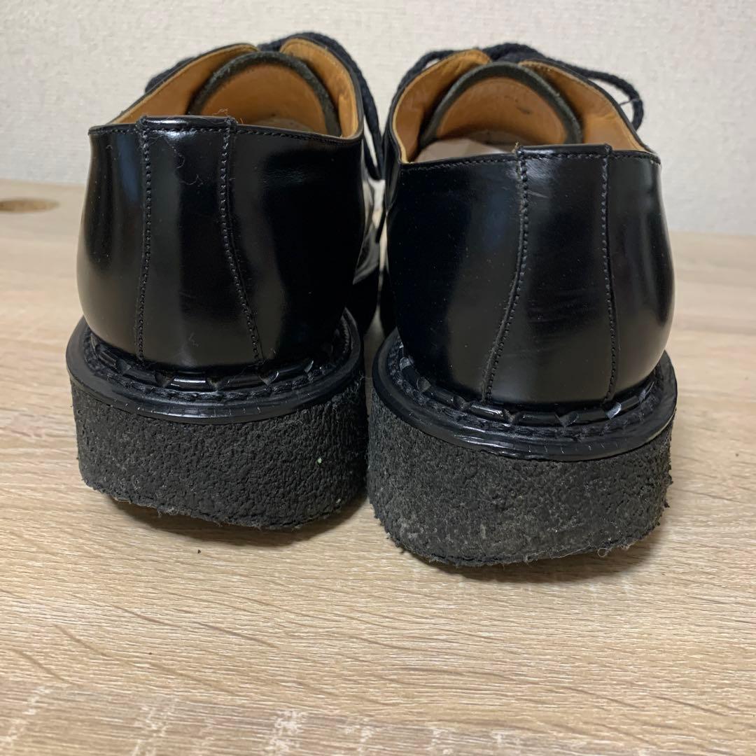 おすすめ品 George coxラバーソール(UK7)ブラックカラー(超美品