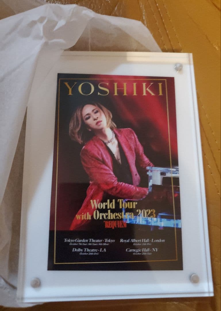 YOSHIKI Classical 2023 REQUIEM VIPグッズセット - メルカリ