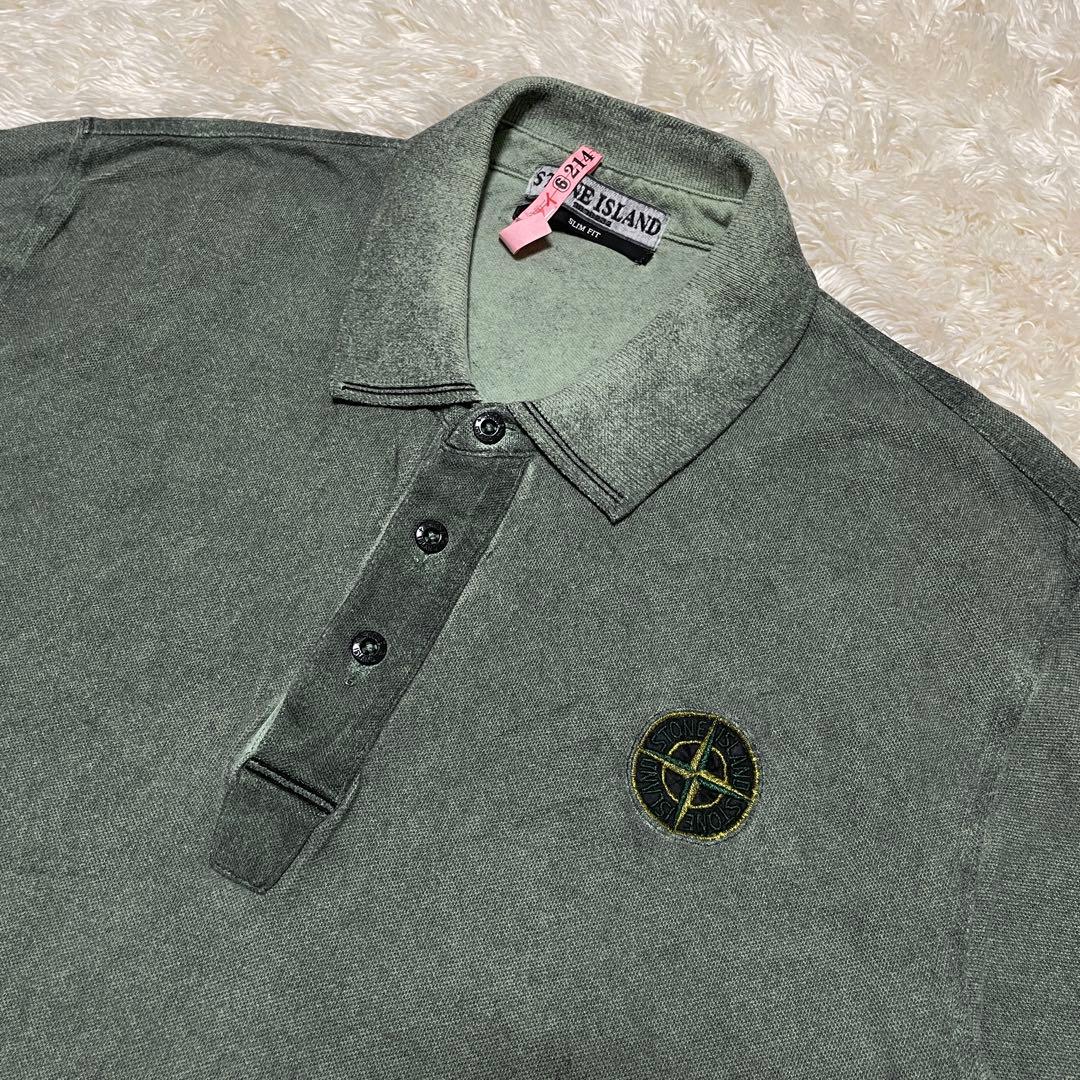 STONE ISLAND コンパスパッチ ポロシャツ XLサイズ - メルカリ