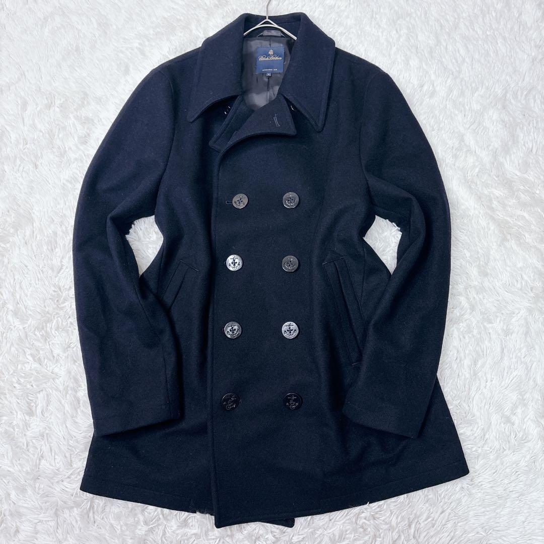 現行！ ブルックスブラザーズ ピーコート ウール アンカーボタン 紺