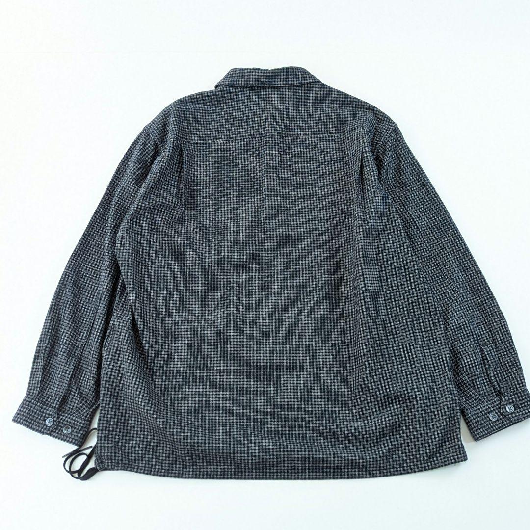 美品・L 美品☆スティーブンアラン グラフチェック ジッププルオーバー