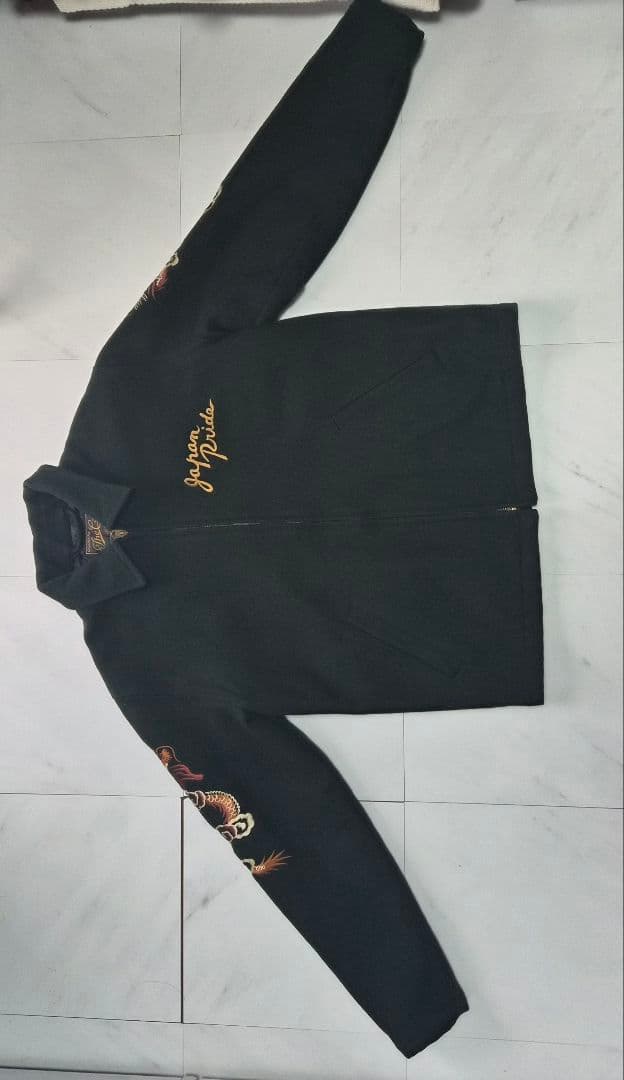 Calee スーベニアジャケット Made in Tokyo 緑色 スカジャン - メルカリ