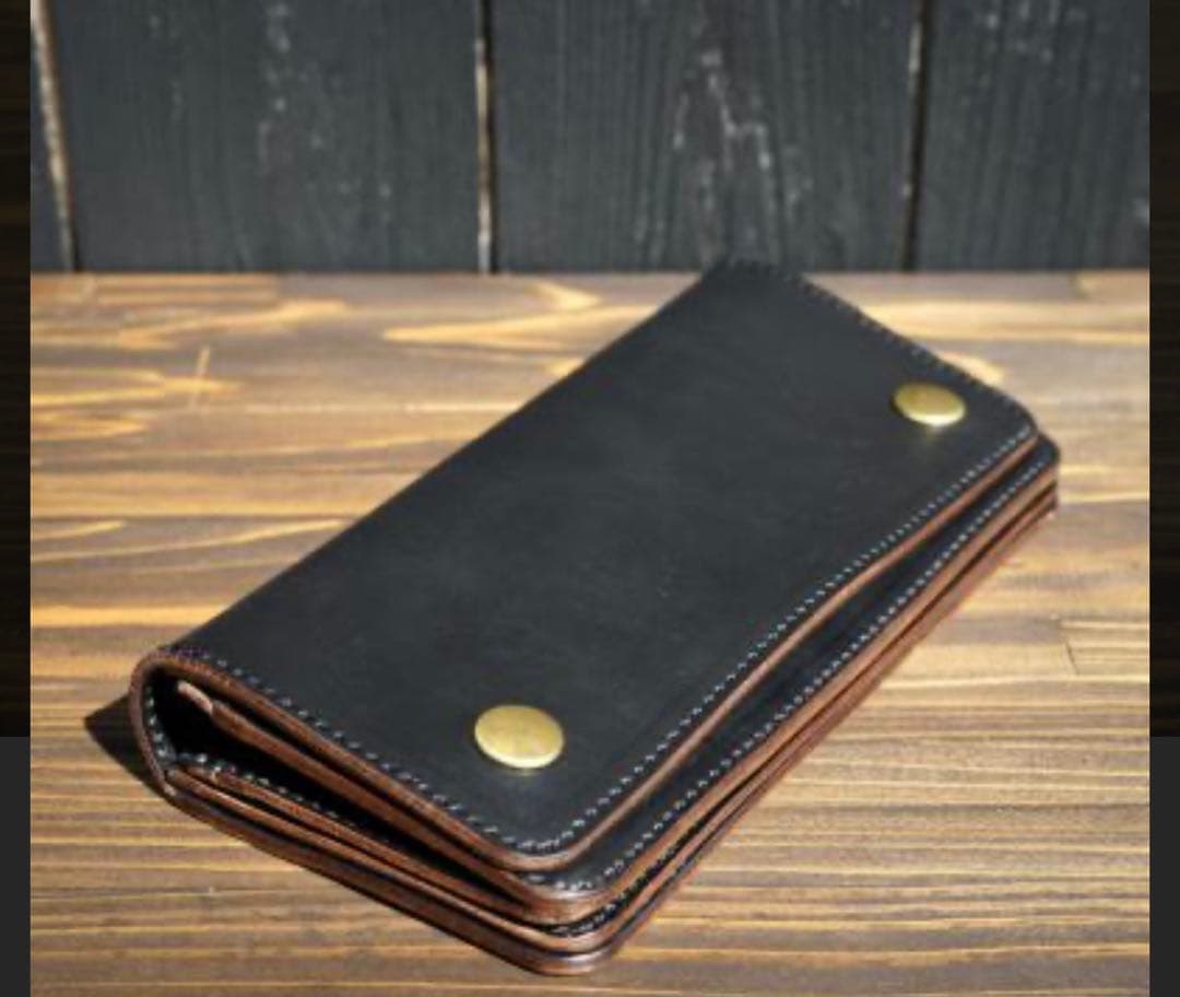 WorkStudioRivet ワークスタジオリベット　ウォレット　茶芯 WorkStudioRivet ワークスタジオリベット ウォレット 茶芯 - メルカリ