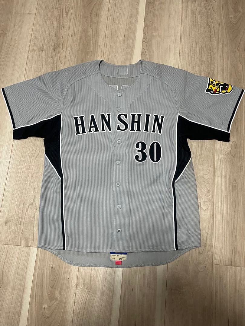 阪神タイガース 【選手支給品】ユニホーム 阪神 ブラックダイナマイトユニお披露目 森下「かっこいい。レトロな