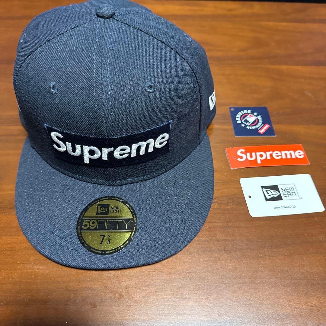 Supreme ニューエラ・ヤンキース 7 3/8 - メルカリ