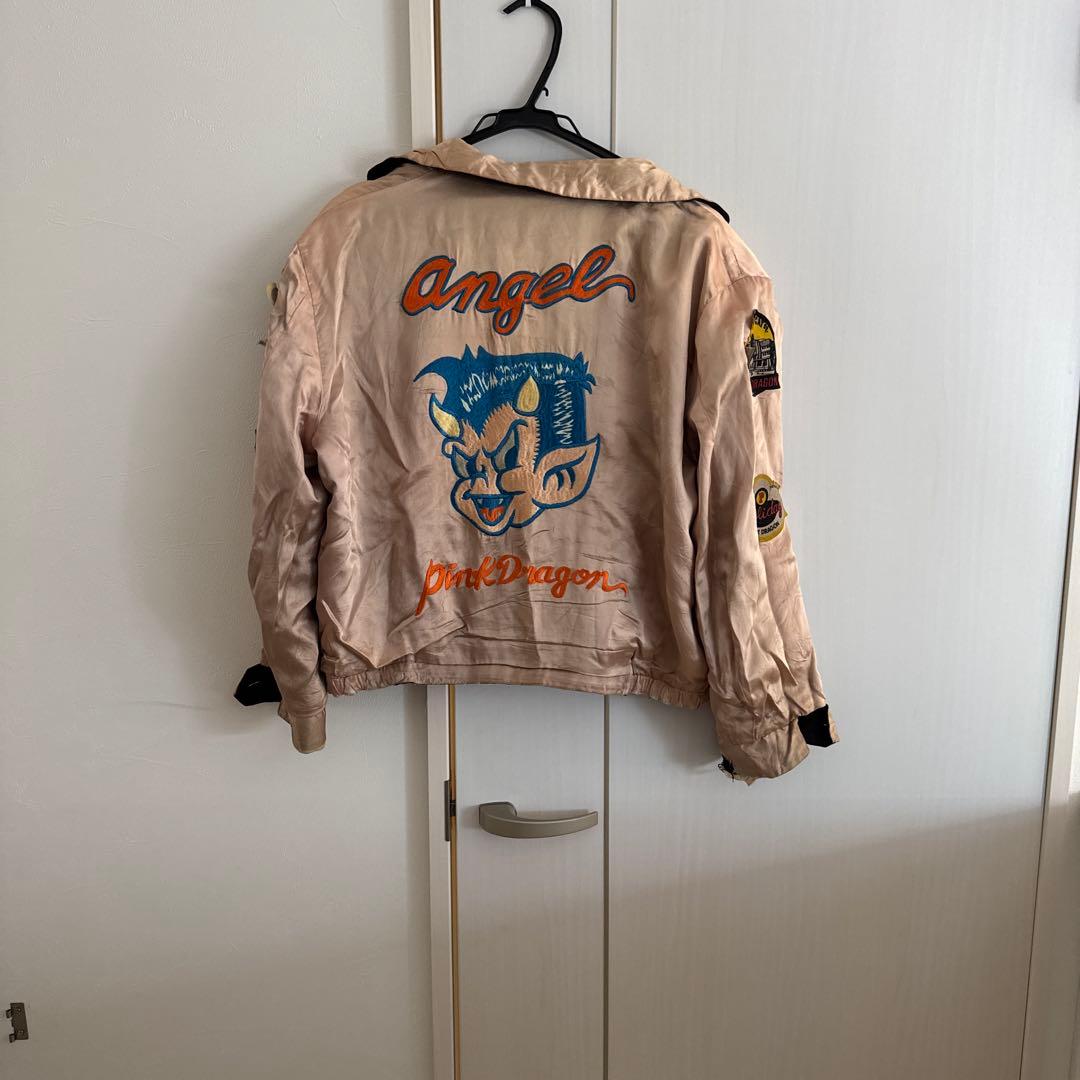 希少 80s 当時物 スカジャン ハンプバック クリームソーダ HumpBack