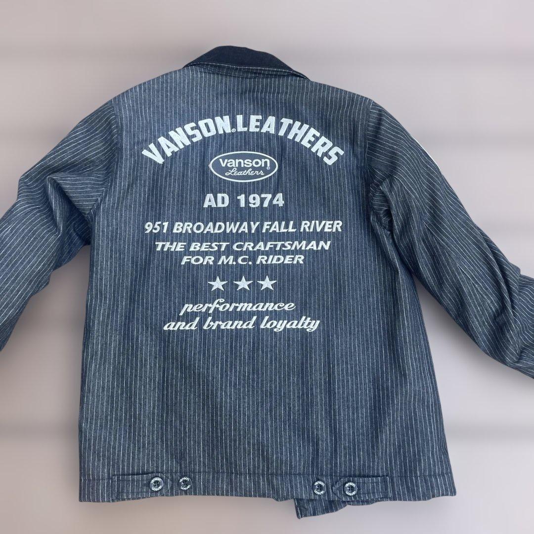 Vanson v22110W COTTON JACKET ストレレッチモデル - メルカリ