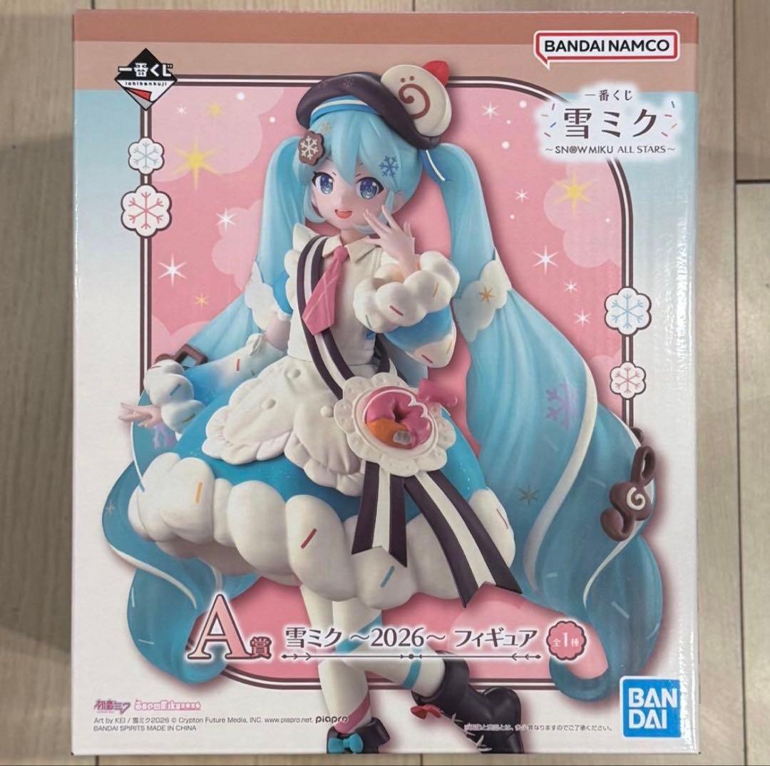 雪ミク 一番くじ 雪ミク ～2026～ A賞 フィギュア 初音ミク - メルカリ
