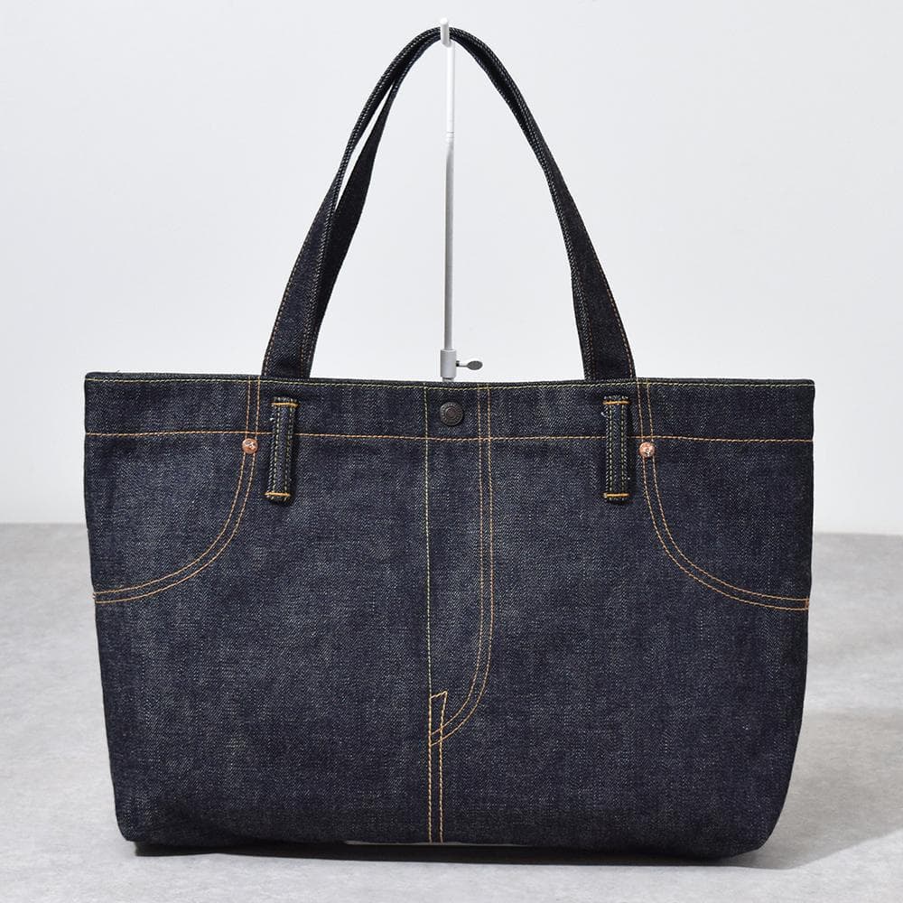 新品同様】桃太郎ジーンズ MOMOTARO JEANS 出陣デニムトートバッグ