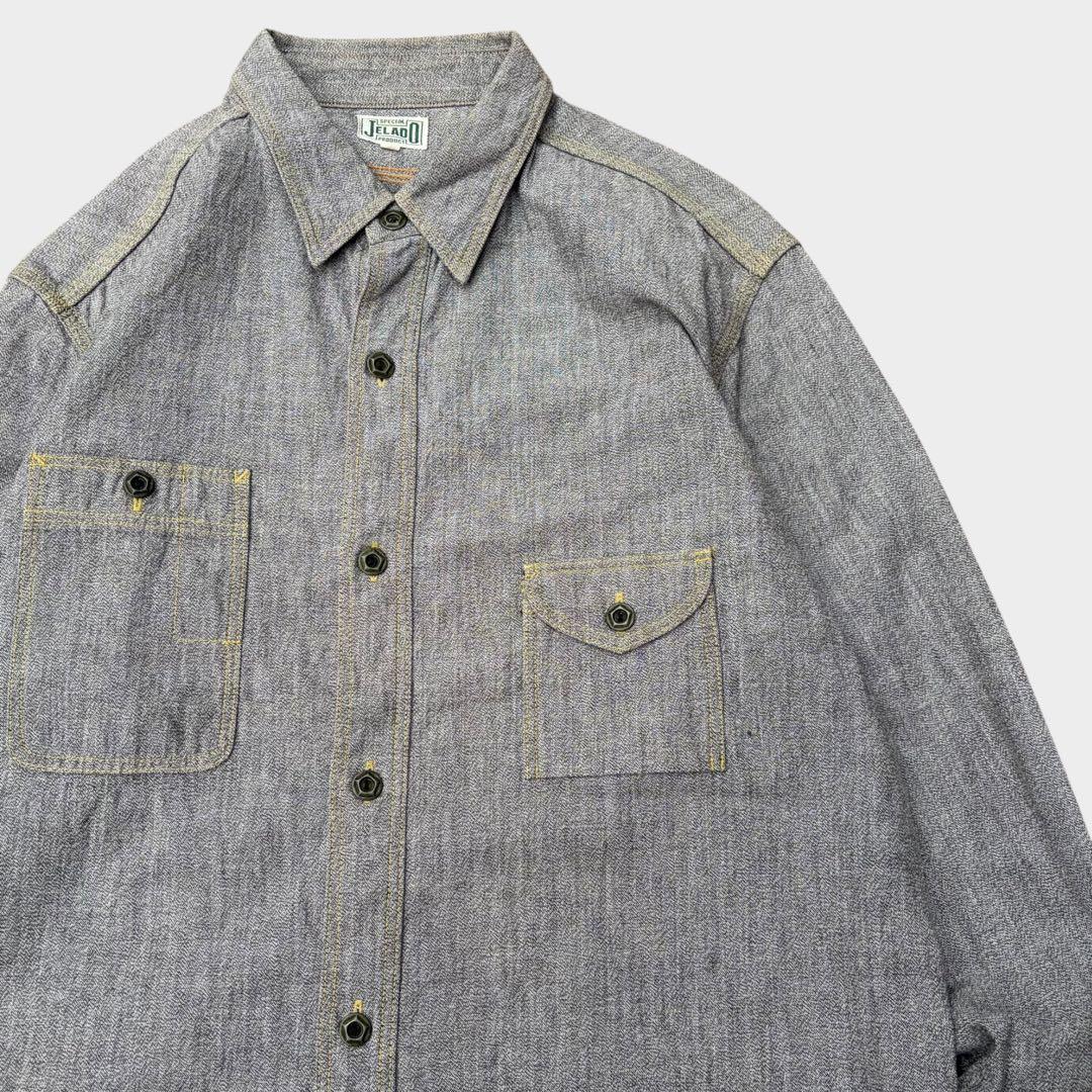 JELADO Smoker Shirt ごま塩 XL日本製 - メルカリ