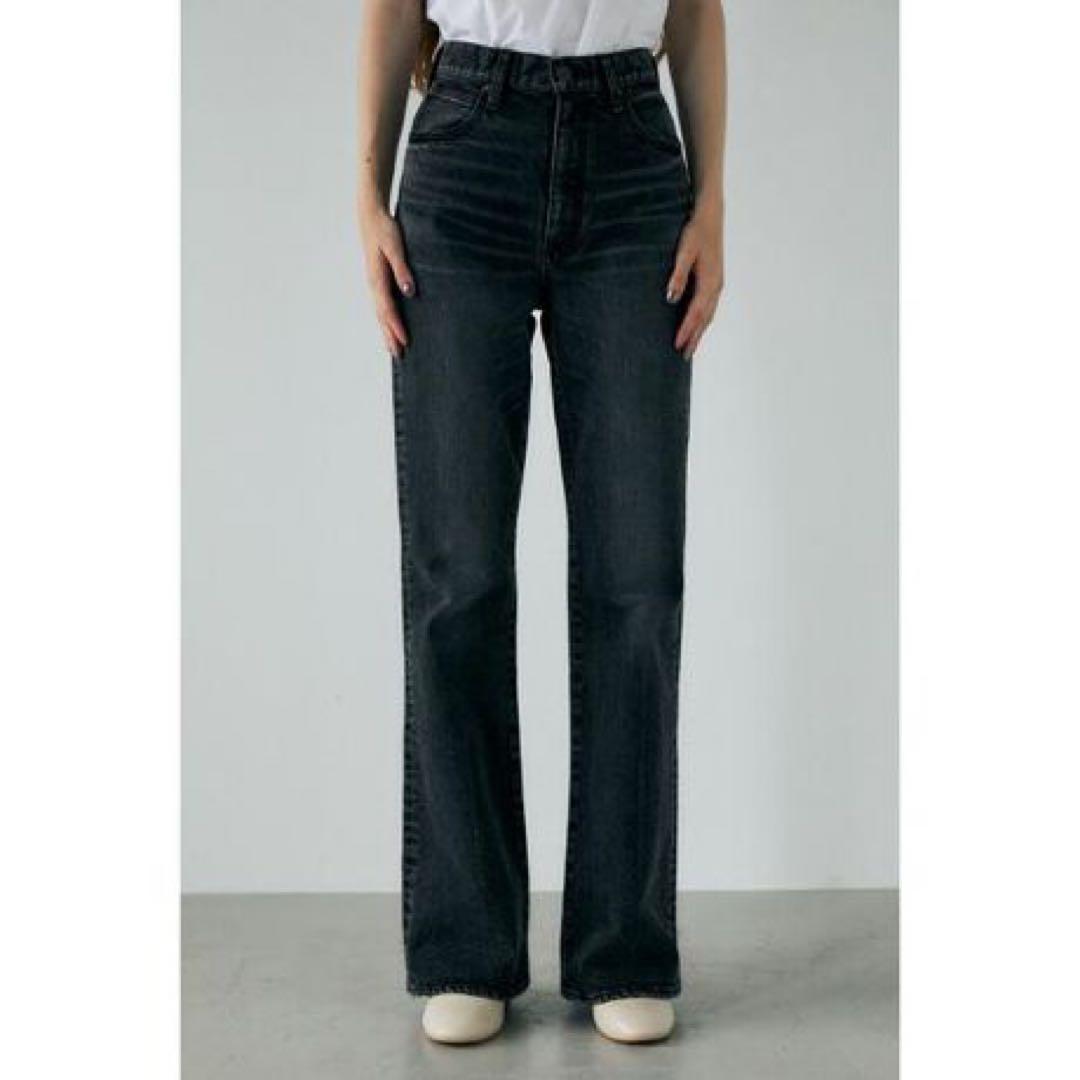 MOUSSY MVS BLACK FLARE(L) 27ロング フレアデニム - メルカリ