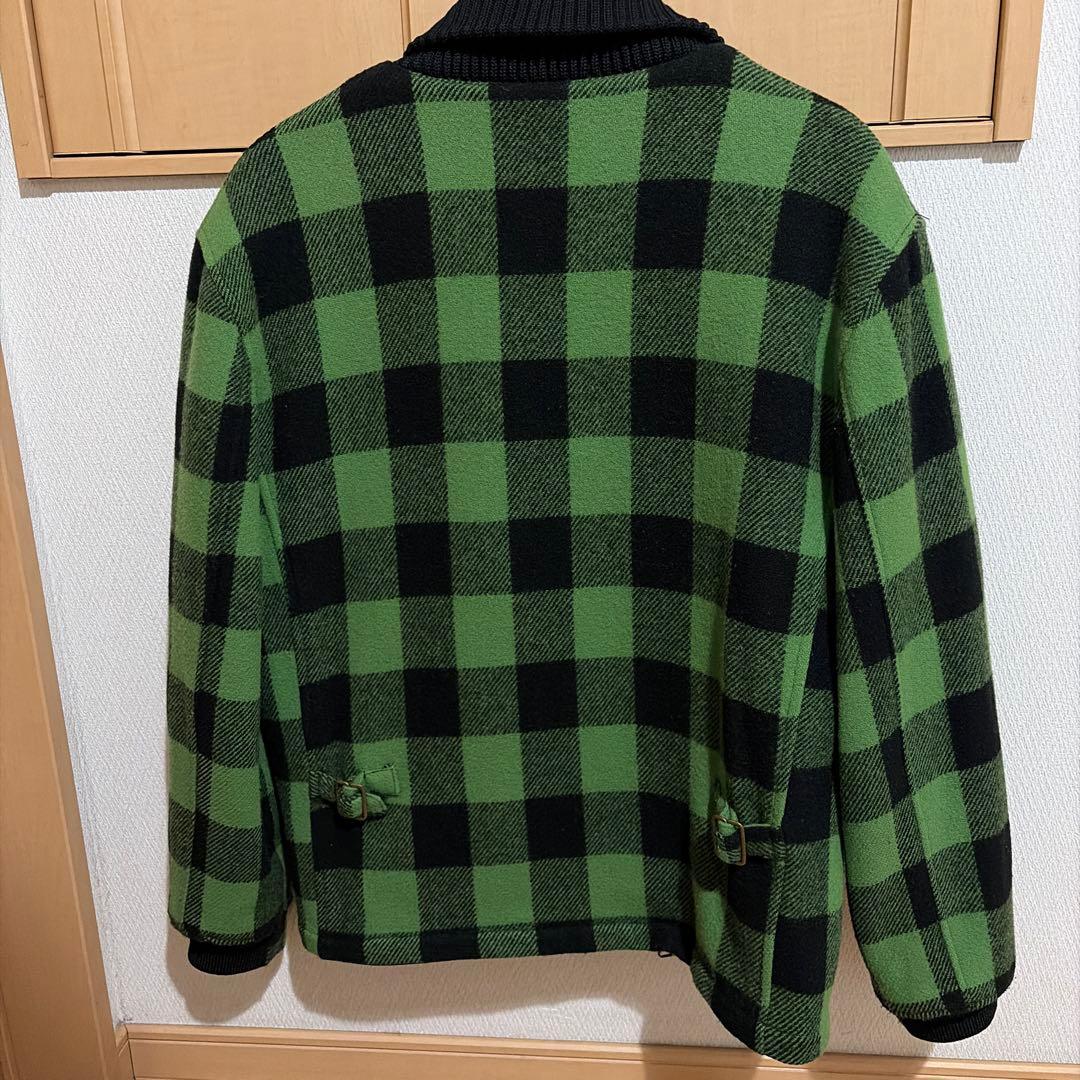 テンダーロインランバージャックジャケット黒✖️緑 L