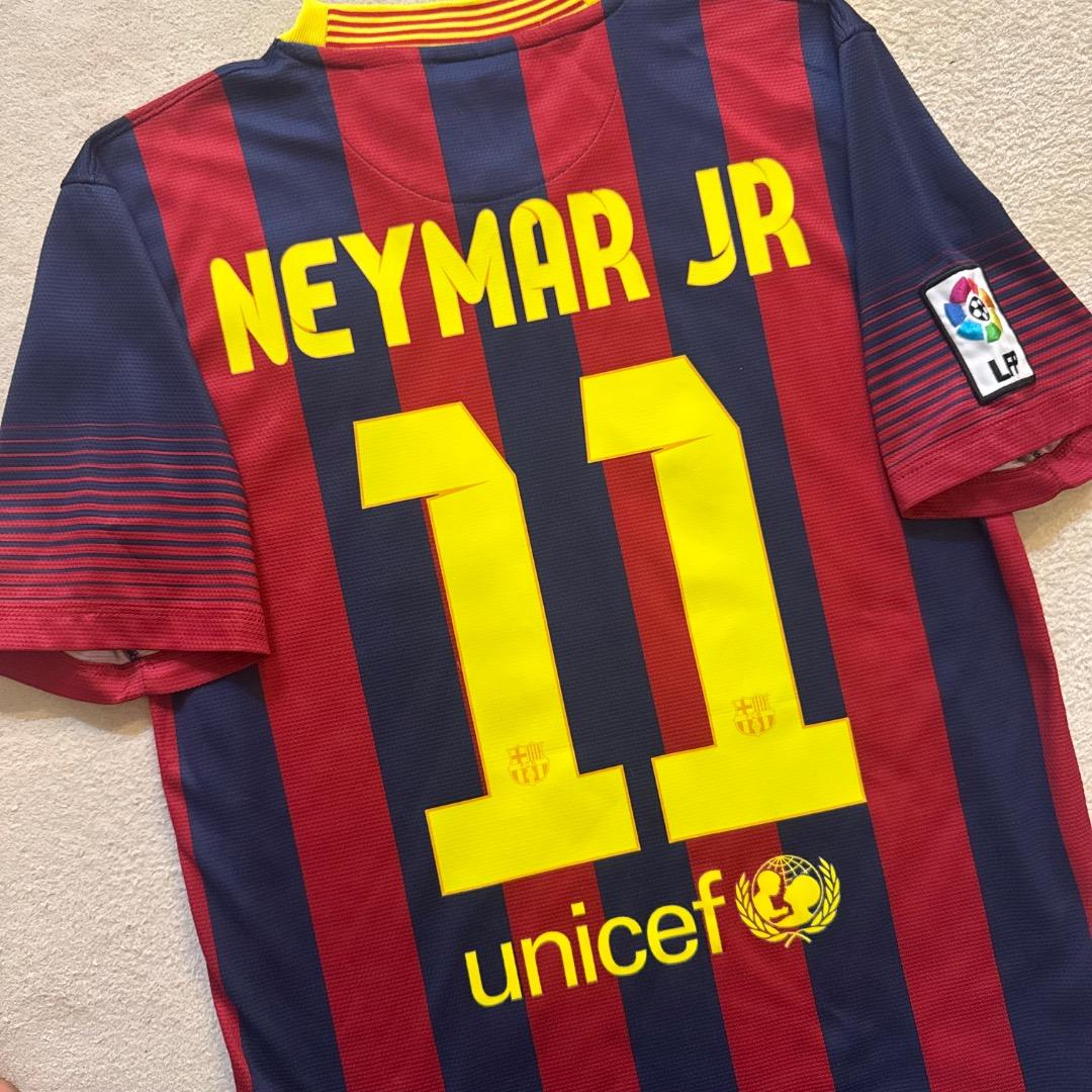 ほぼ新品】ネイマール 13/14 バルセロナ ユニフォーム - メルカリ