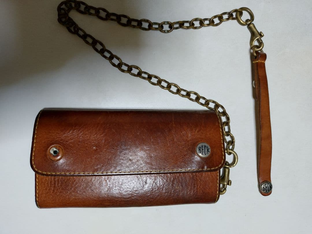 晴れる日　トイズマッコイ　レザー長財布 チェーンストラップ付き 2026年最新】トイズマッコイ財布の人気アイテム - メルカリ