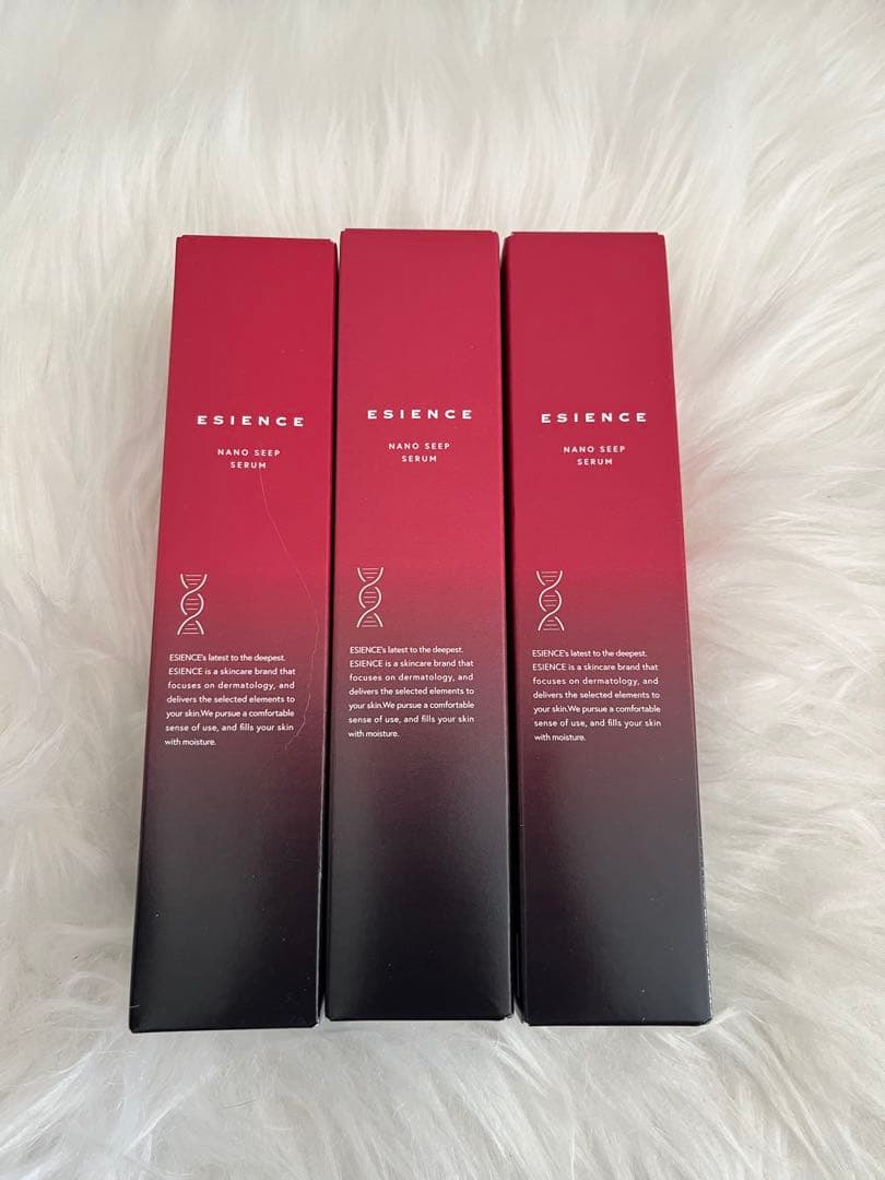 【新品未使用】エシエンス ナノジープセラム 美容液 3個セット Amazon.co.jp: ESIENCE ナノシープセラム 3本 (特典付き)【 韓国美容