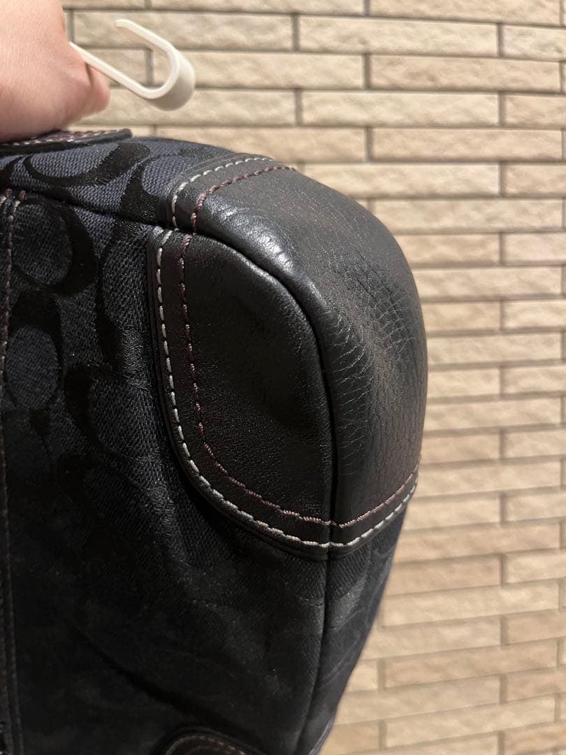 COACH】コーチ ワンショルダー シグネチャー ターンロック y2k バッグ