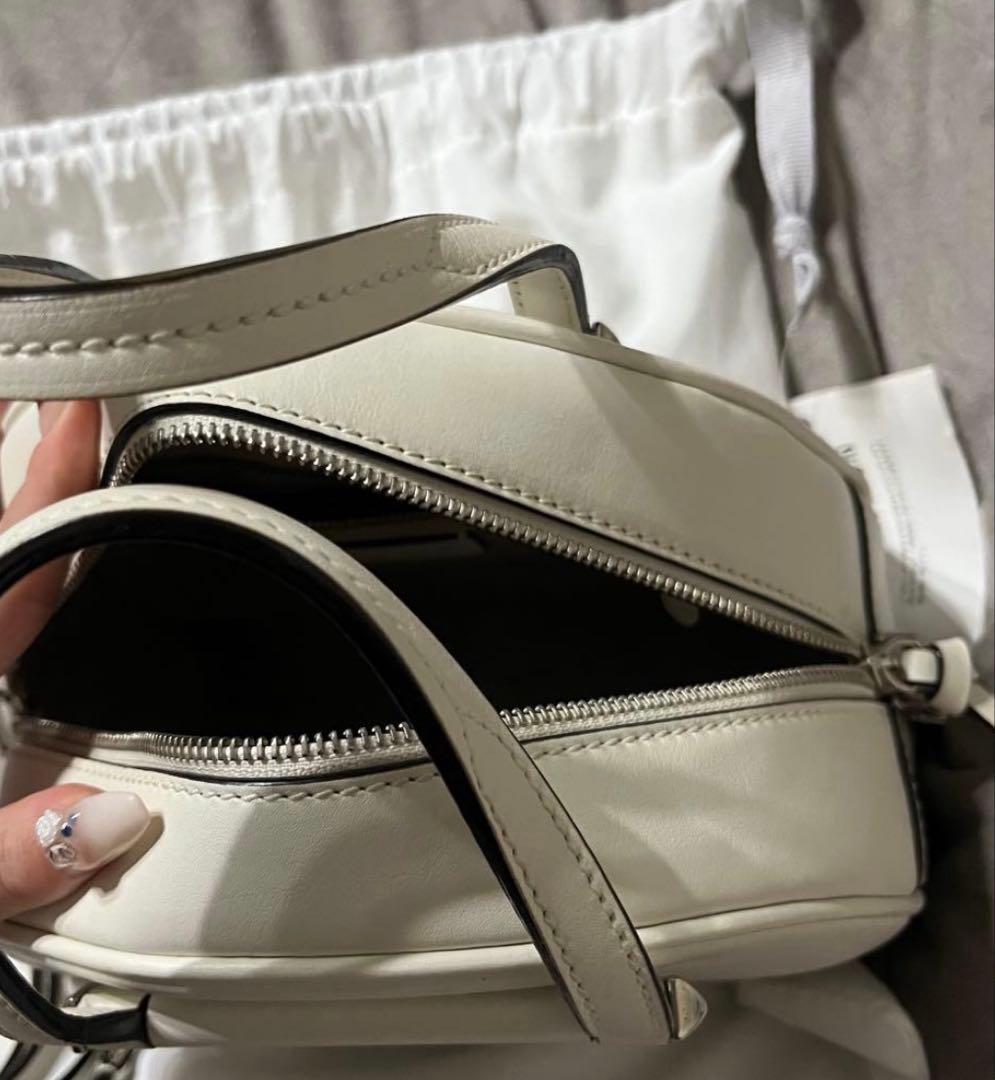 ブ*カ様 未使用に近い　ジミーチュウ レザー ヴァレンヌ　ボーリング　ミニショル