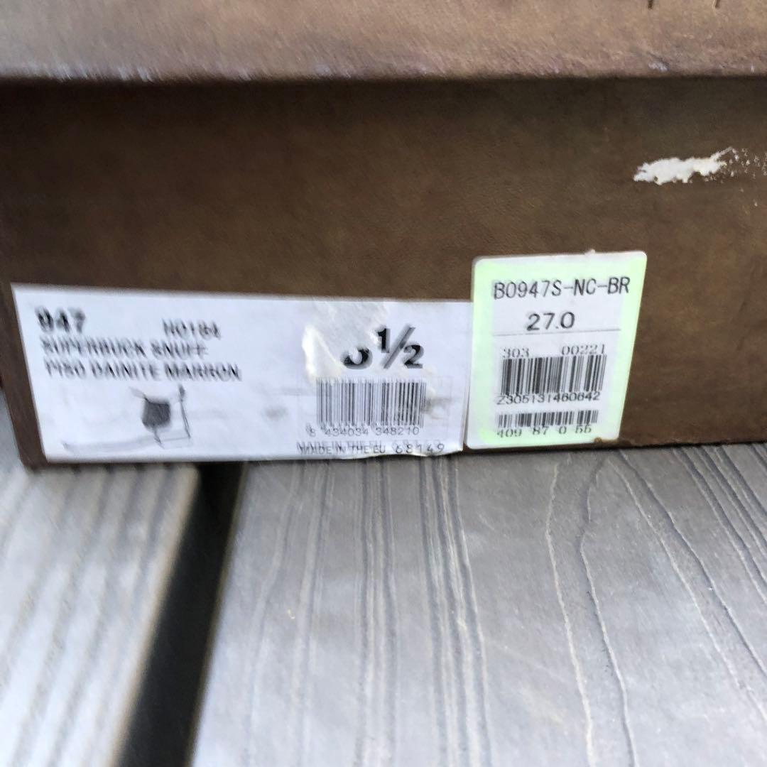 Berwick サイドゴアブーツ 27.0cm ブラウン