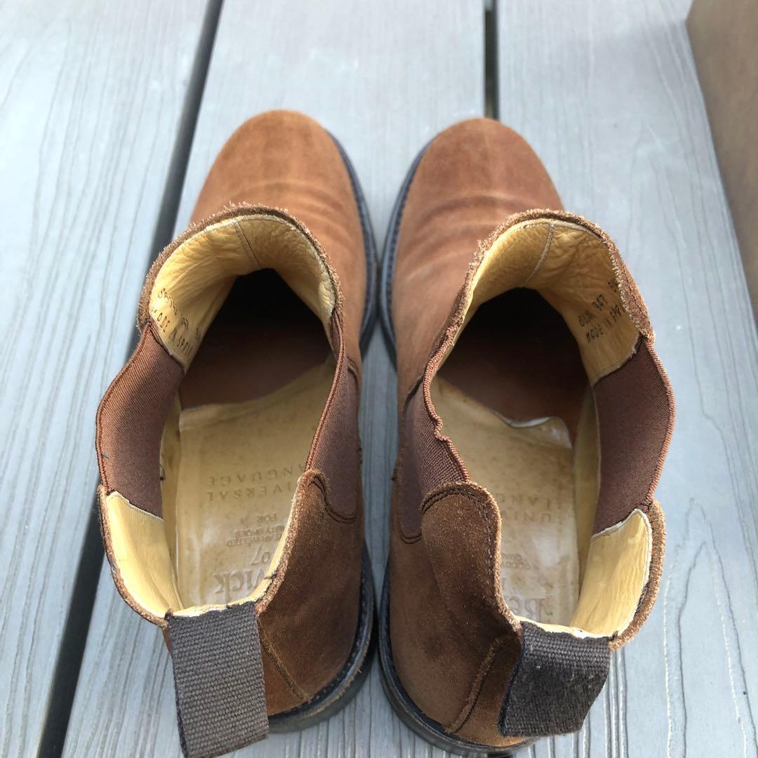 Berwick サイドゴアブーツ 27.0cm ブラウン