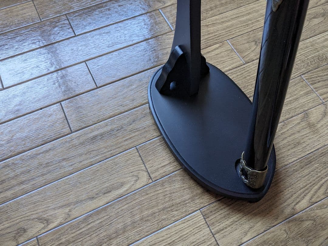 kanon様専用模造刀 アルミ刀身 沖田総司拵 闇一文字 刀掛け 目釘抜き