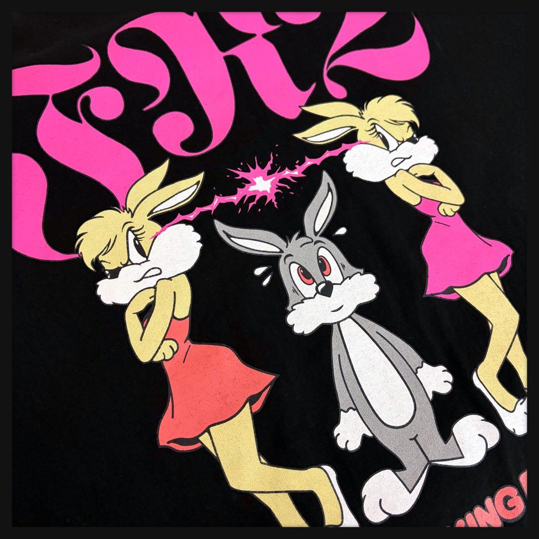 【新品】FR2 梅限定 2025 刺繍ロゴ ビッグロゴ ラビット 長袖Tシャツ