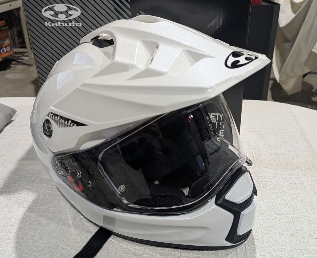 美品 Kabuto GEOSYS M カブト ジオシス シールドピンロックセット