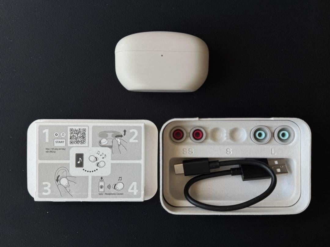 SONY WF-1000XM5 プラチナシルバー(ノイズキャンセリングイヤホン)