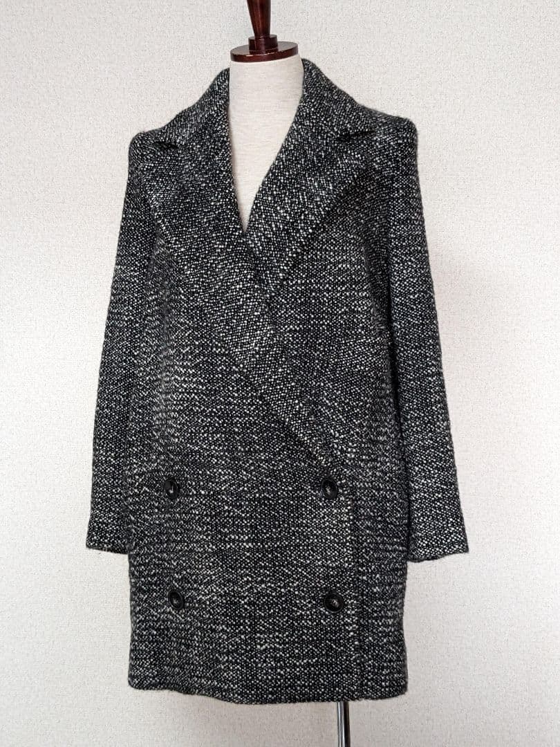 STELLA McCARTNEY ステラマッカートニーピーコートEDITH 38 - メルカリ