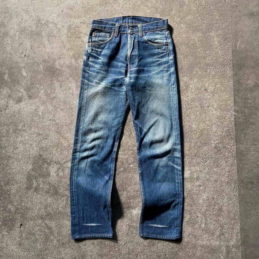 USA製 80s リーバイス501 ハチマル 色落ち ナイロンフット W28 - メルカリ