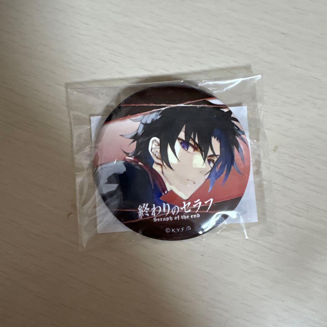 終わりのセラフ 一瀬グレン 缶バッジ - メルカリ